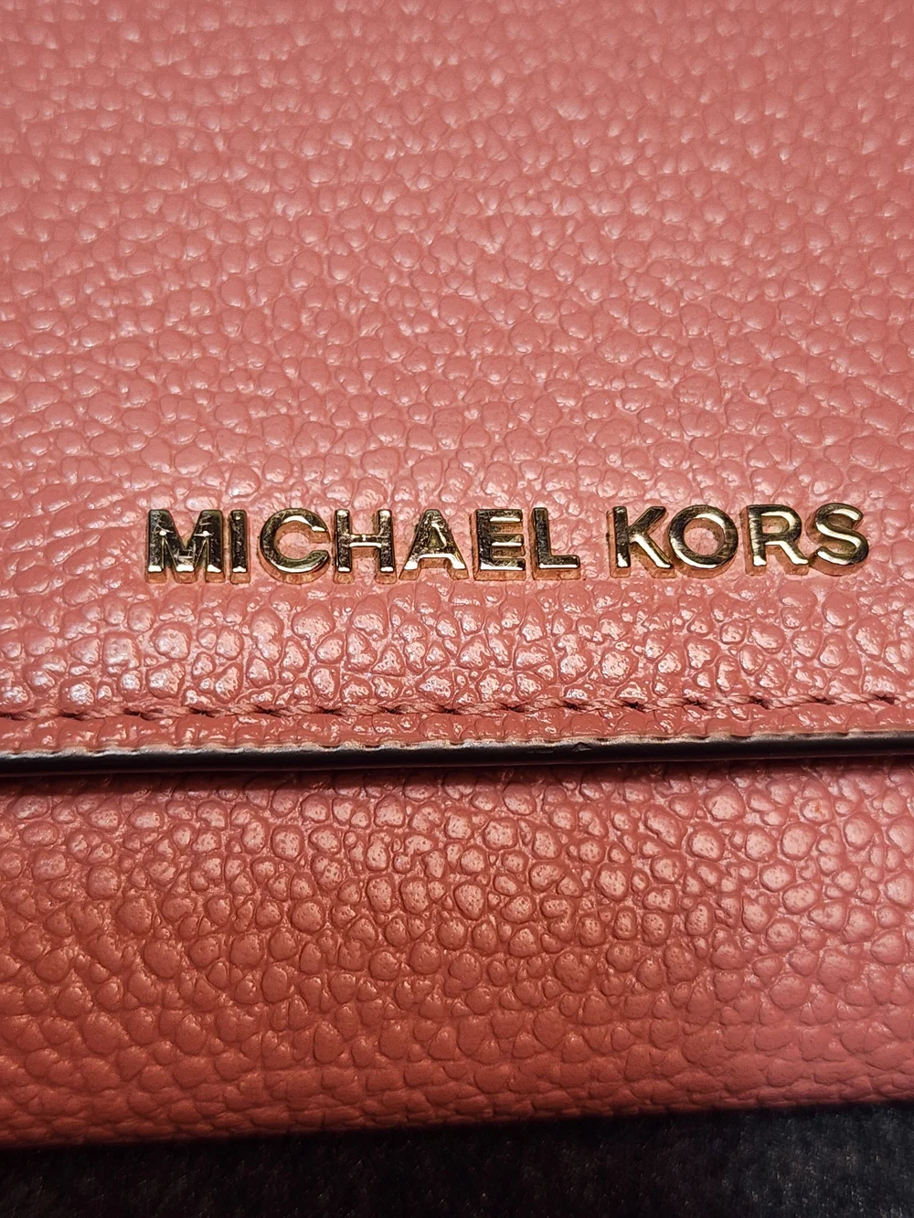 Michael Kors sleek pebbled